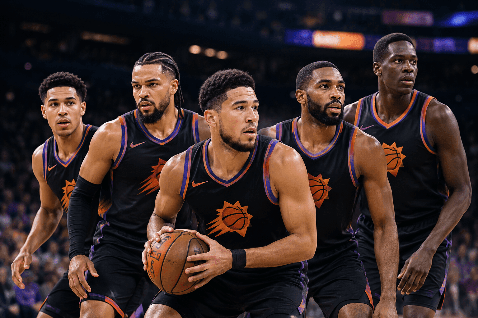 Editorial sports image for Suns Hit the Panic Button With a Chaotic New Starting Lineup