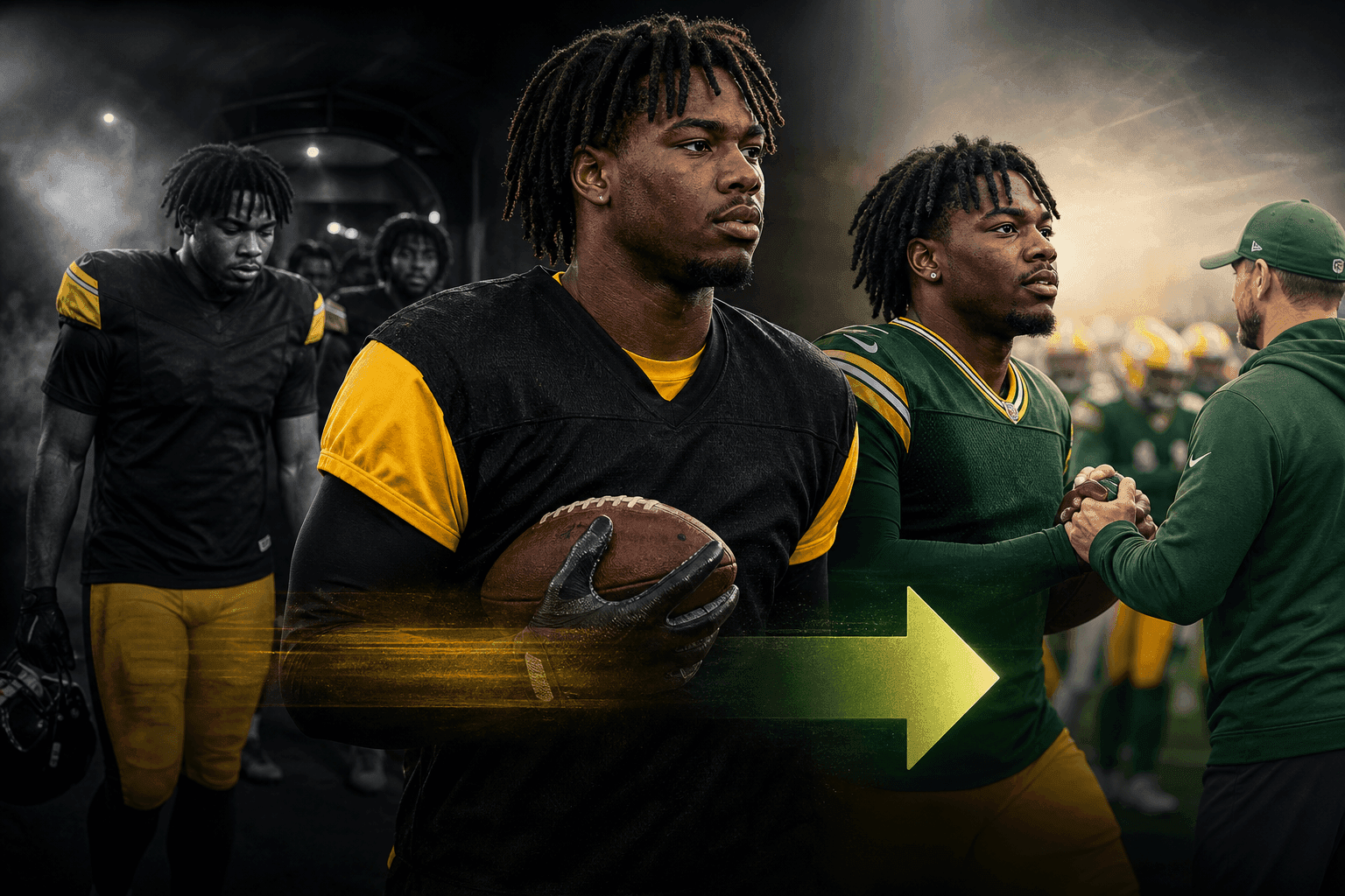 Editorial sports image for Steelers Finally Pull the Plug on the Kaleb Johnson Experiment, Ship RB to Packers