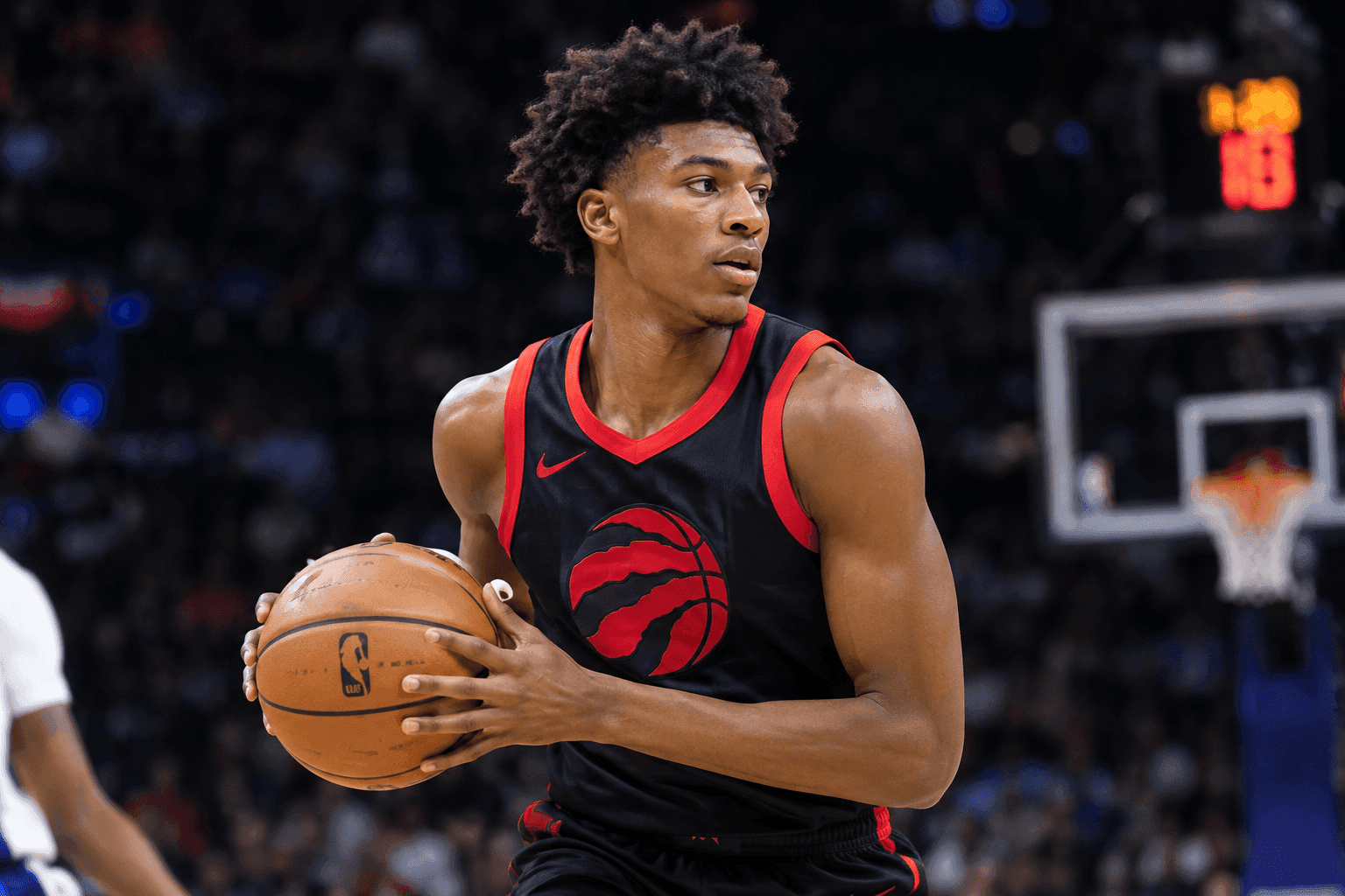 Editorial sports image for Raptors Hit the Youth Button, Throw Ja'Kobe Walter Into Friday's Starting Lineup