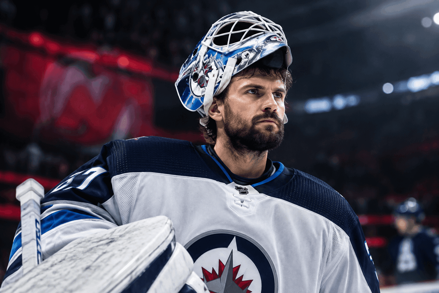 Editorial sports image for The Jets Finally Traded Connor Hellebuyck, and the Devils Paid a CVS Receipt to Get Him