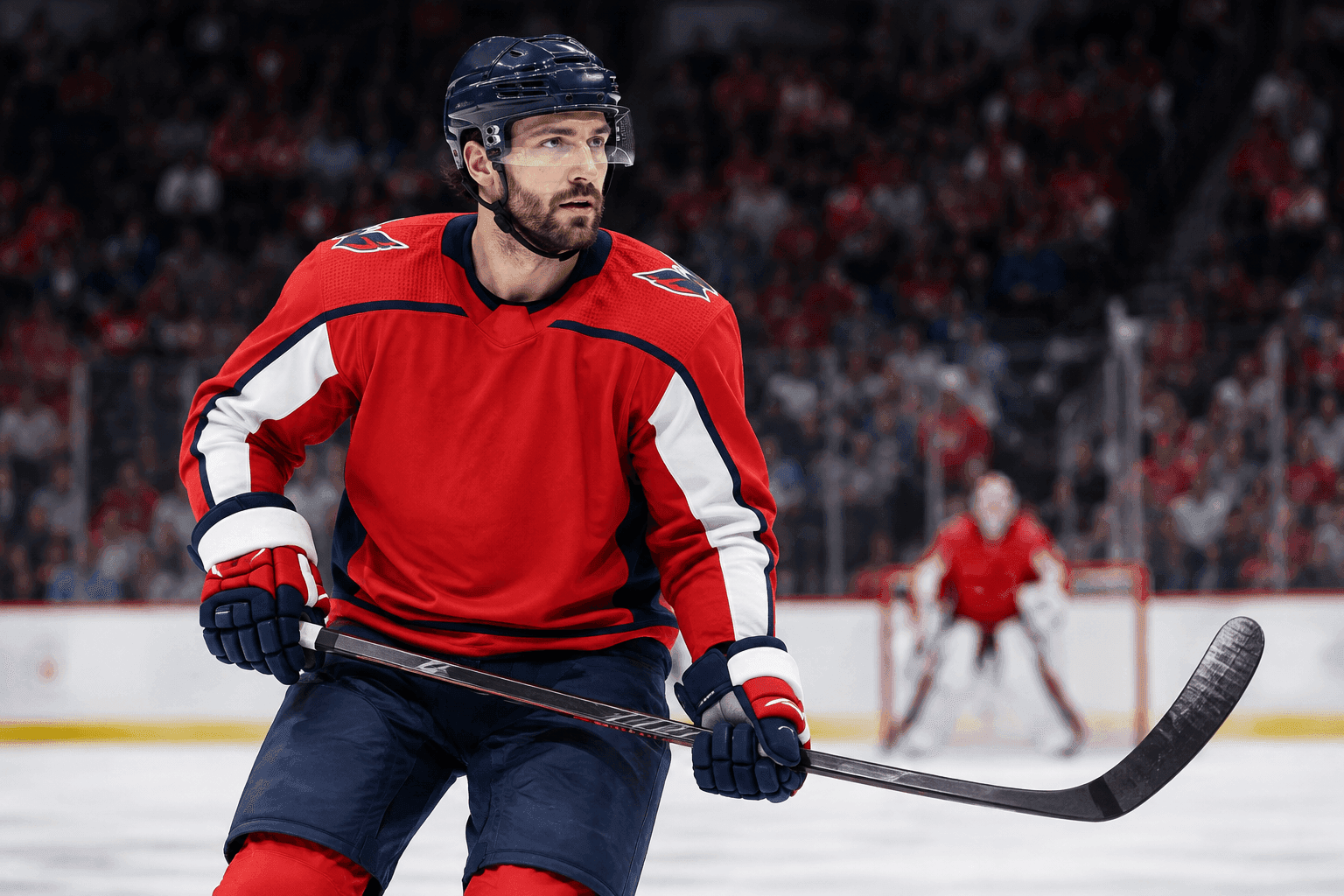 Editorial sports image for Vincent Desharnais Loses an Appendix and the Capitals Lose Their Defensive Anchor