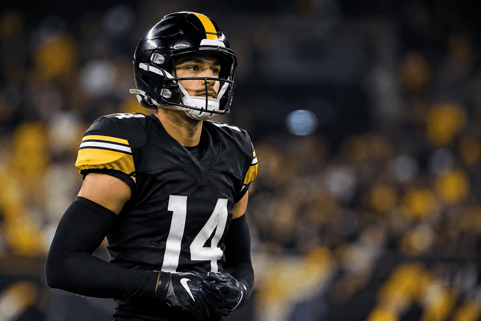 Editorial sports image for Steelers Send Roman Wilson to IR Over Dislocated Finger