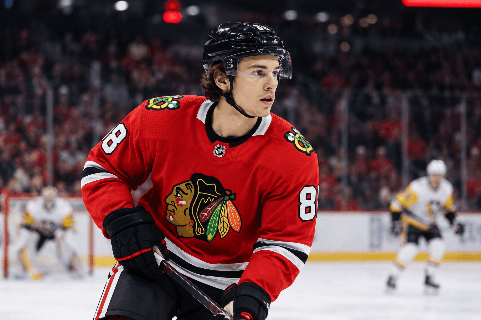 Editorial sports image for Connor Bedard Set to Return Tonight, Rescuing the Blackhawks' Offense