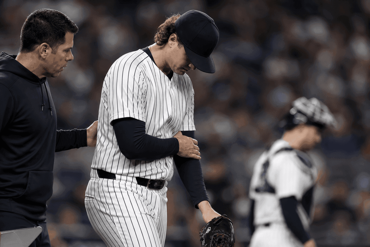 Editorial sports image for Yankees Place Ryan Weathers on IL With Forearm Strain