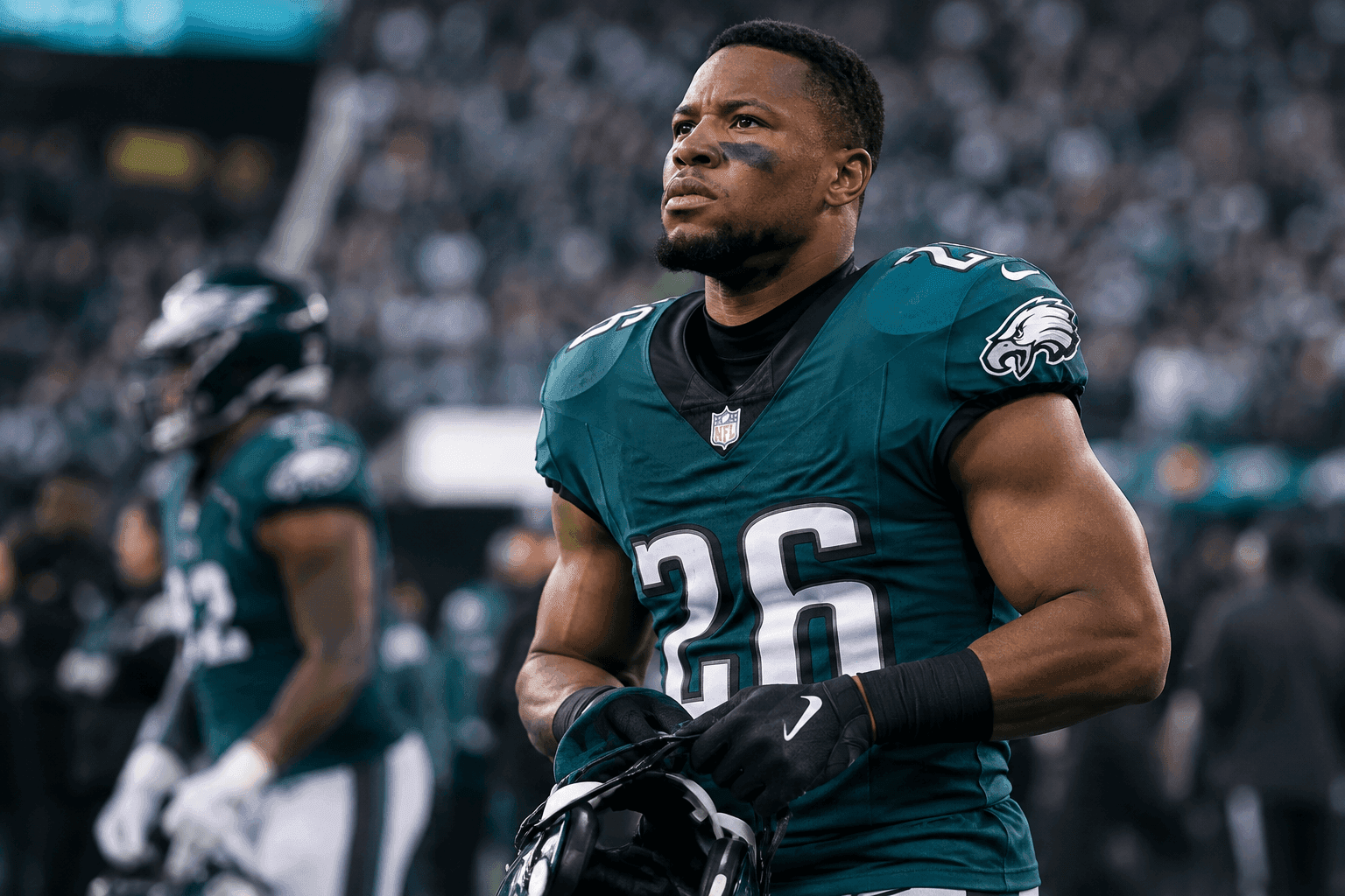 Editorial sports image for Saquon Barkley Downgraded to Out, Nuking Parlays Everywhere