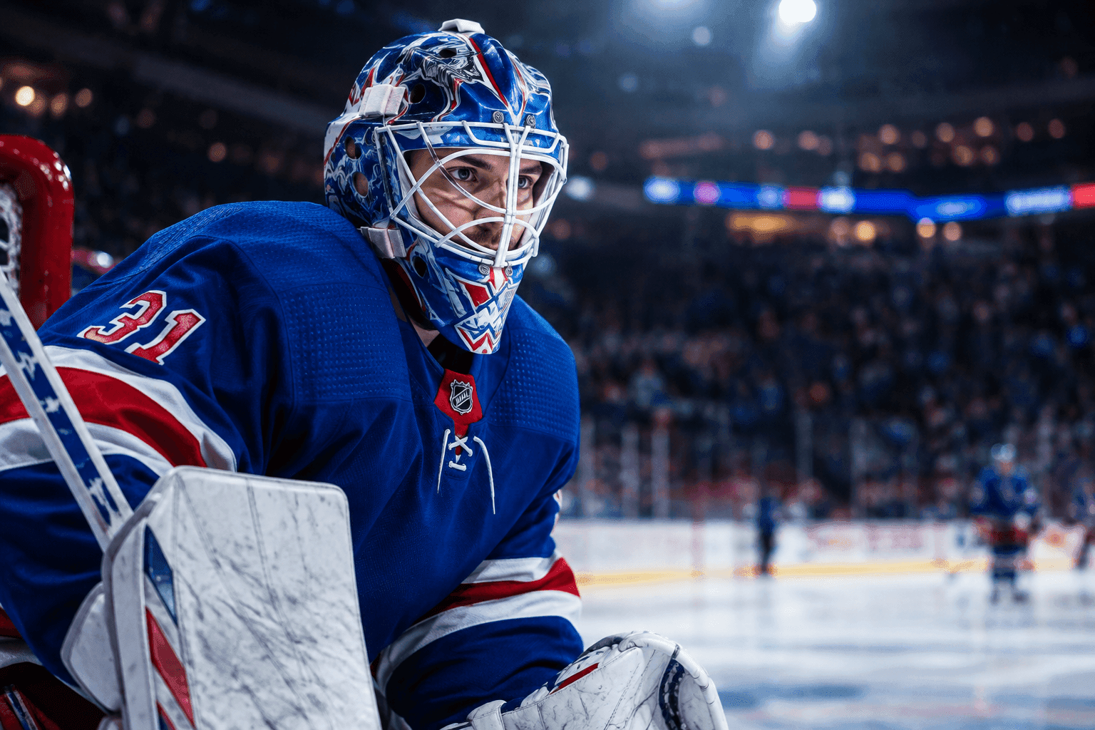 Editorial sports image for The Rangers Are Playing Salary Cap Chess With Igor Shesterkin's LTIR Status