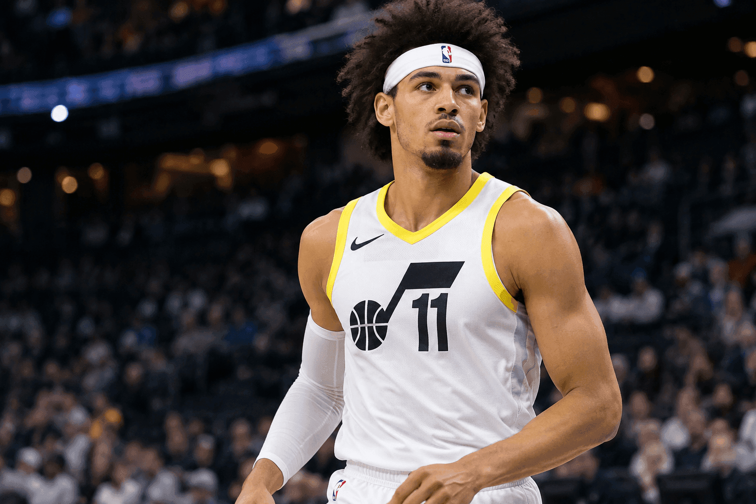Editorial sports image for Jaxson Hayes Cleared to Return for the Jazz on Wednesday