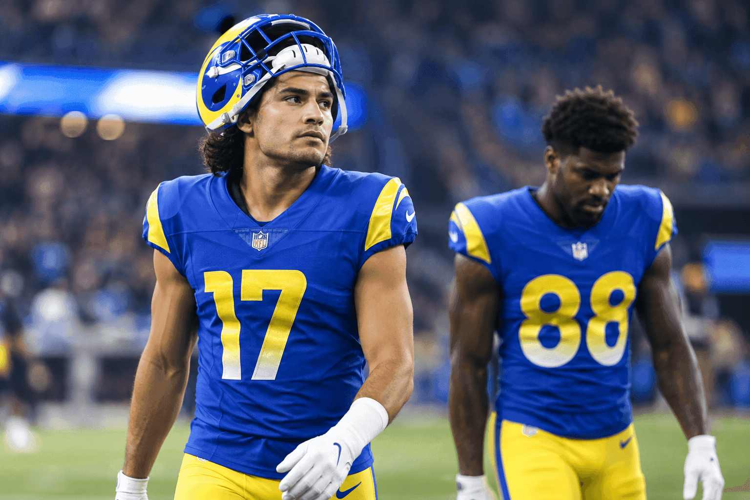 Editorial sports image for Friday Injury Reports Strike Again: Puka Nacua Questionable for Monday Night