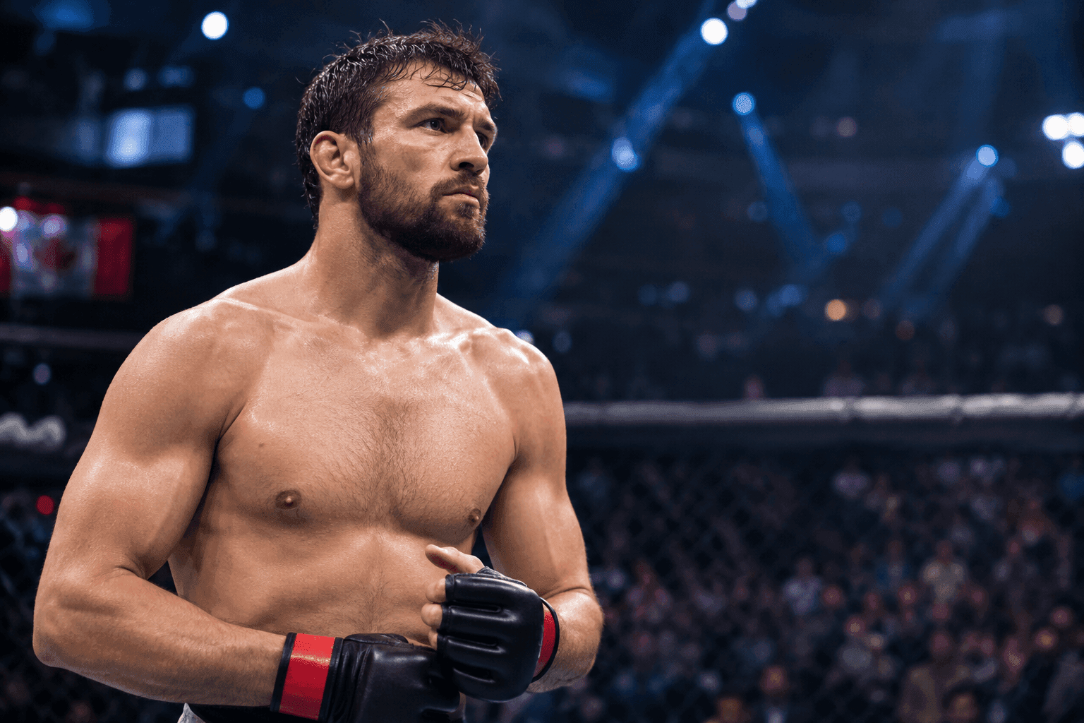 Editorial sports image for Julien Leblanc Hits 185 Pounds for UFC Edmonton After a Debut to Forget