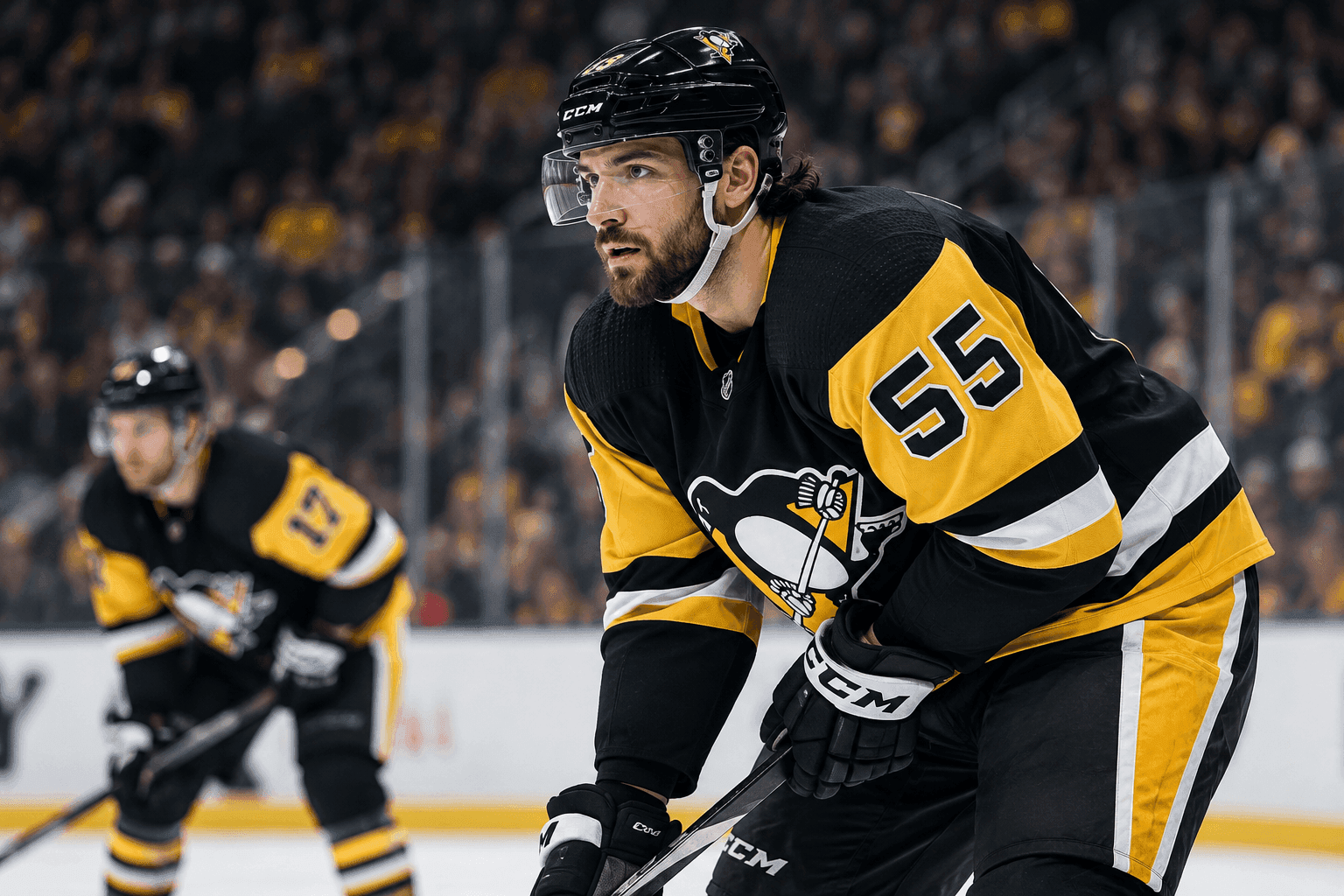 Editorial sports image for Penguins Swap Big Bodies: Soderblom Hits IR, Brazeau Activated
