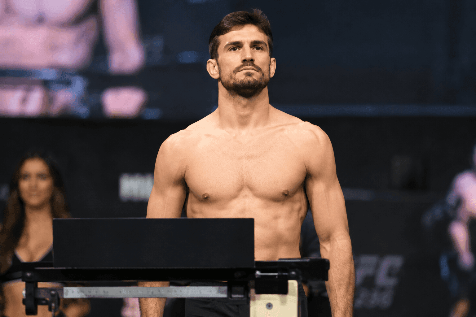 Editorial sports image for Nick Galanti Hits 185 Pounds for UFC Edmonton Debut