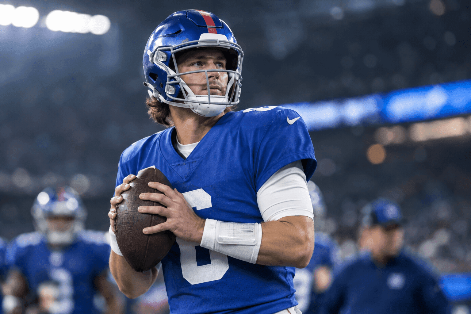 Editorial sports image for The Giants' QB Change Is Peak Front-Office Panic