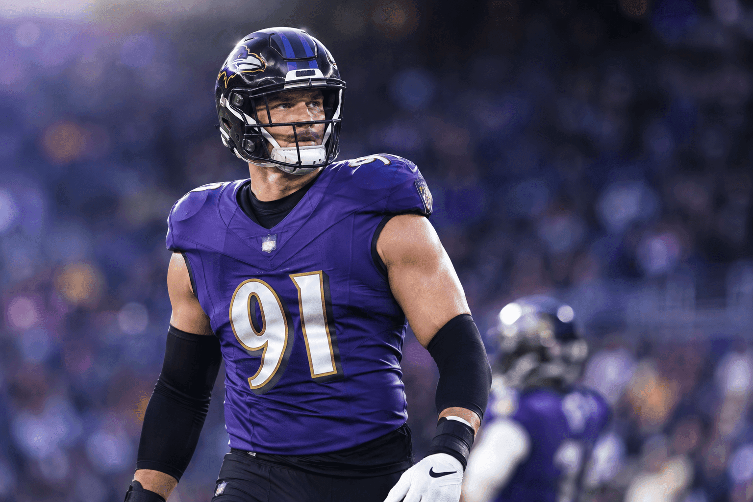 Editorial sports image for Ravens Rule Out Trey Hendrickson After Finger Procedure