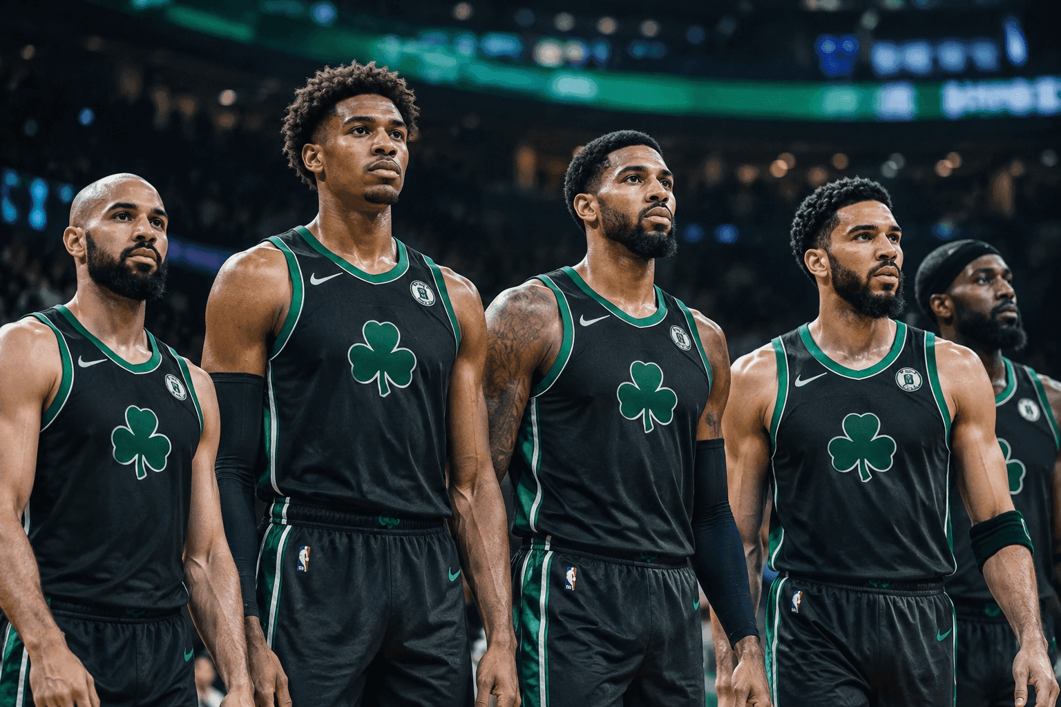 Editorial sports image for Celtics Roll Out Absurd Supersized Lineup Featuring Jordan Walsh