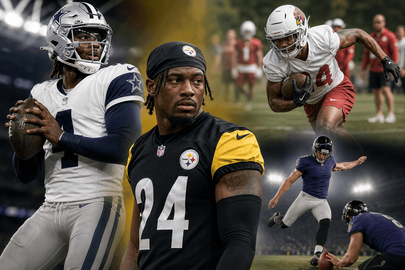 Editorial sports image for Cowboys Cut Bait, Steelers Play Chicken, and Ravens Torture Their Kicker