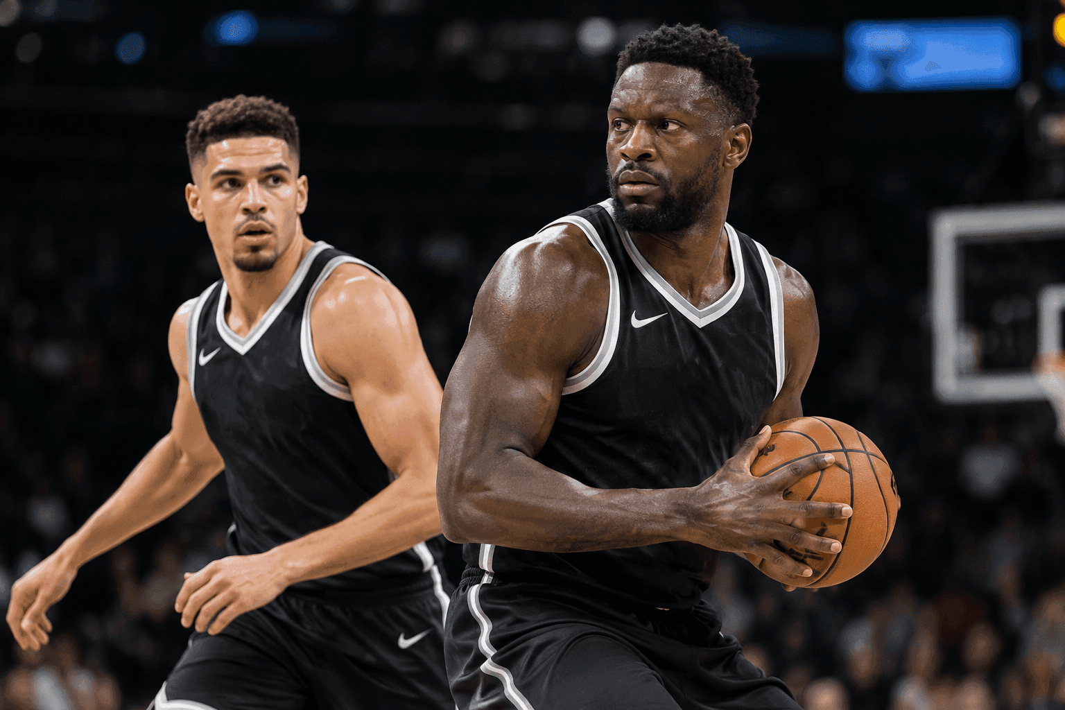 Editorial sports image for Nets Roll Out Heavy-Usage Starting Five for Saturday Clash in Cleveland