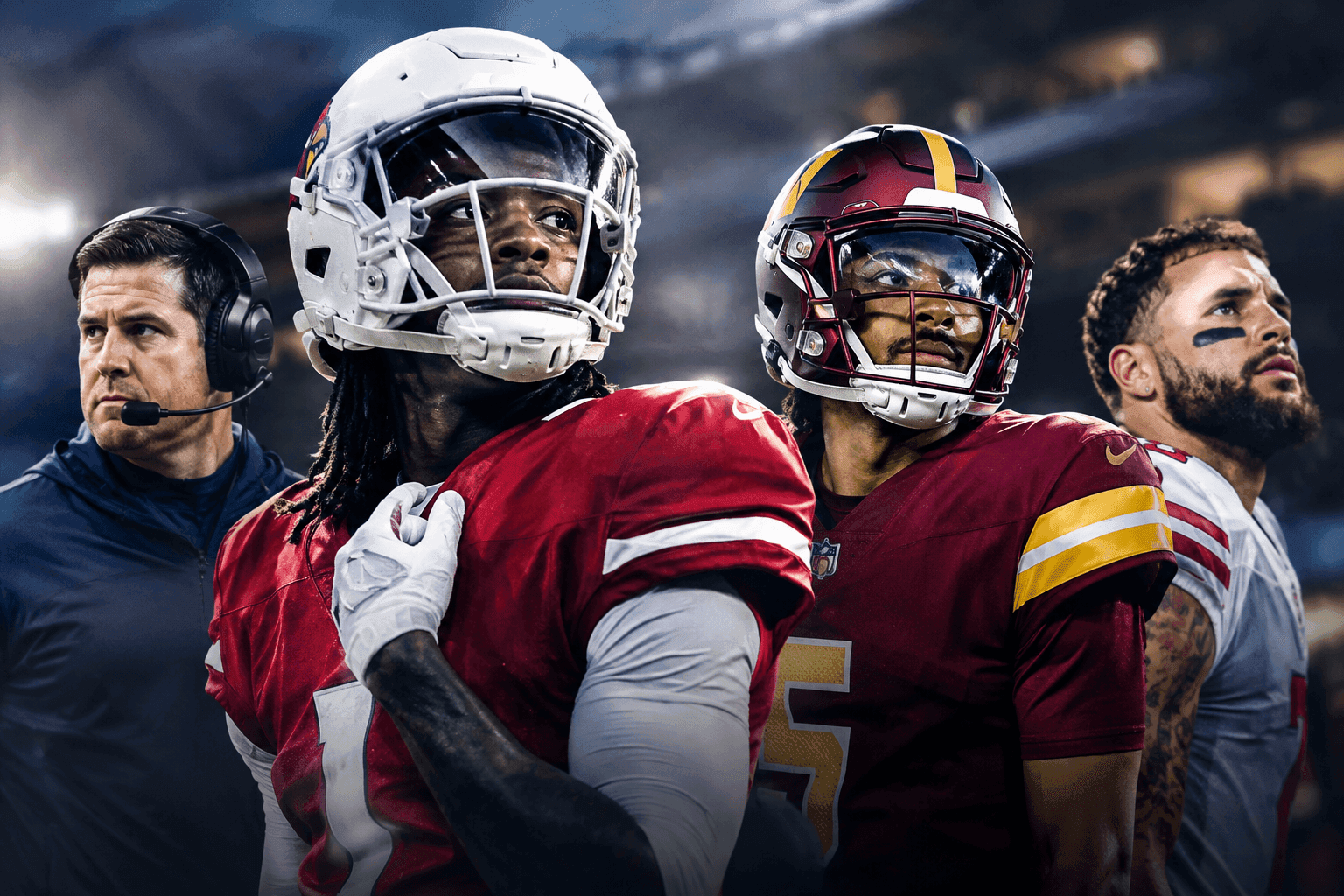 Editorial sports image for Marvin Harrison Jr. Benched for Imminent Trade While Jayden Daniels Returns to Rescue Washington