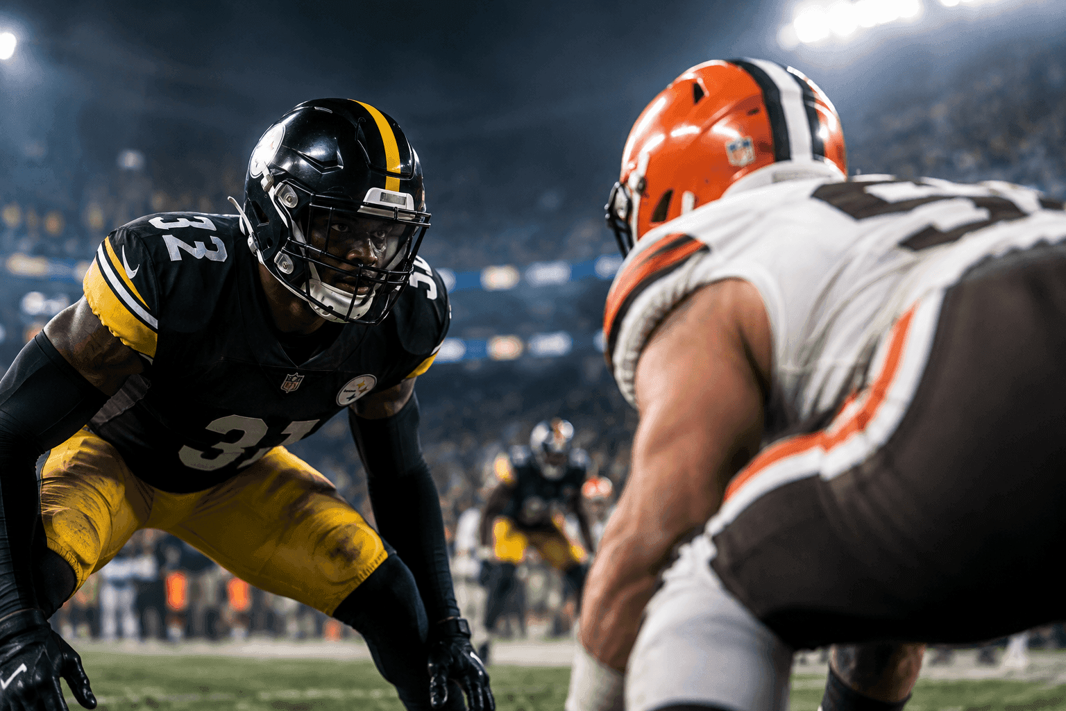 Editorial sports image for Steelers and Browns Limp Into Thursday Night Football With Brutal Injury Reports