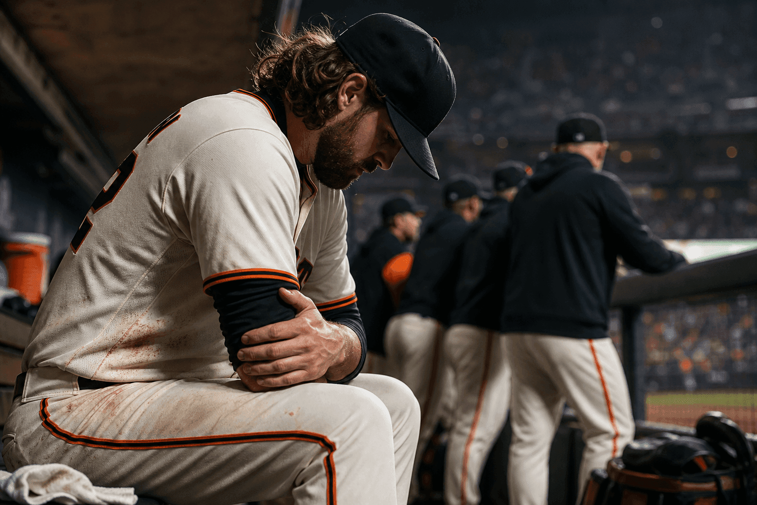 Editorial sports image for Giants Break Another Bullpen Arm: Keaton Winn Hits IL With Elbow Neuritis