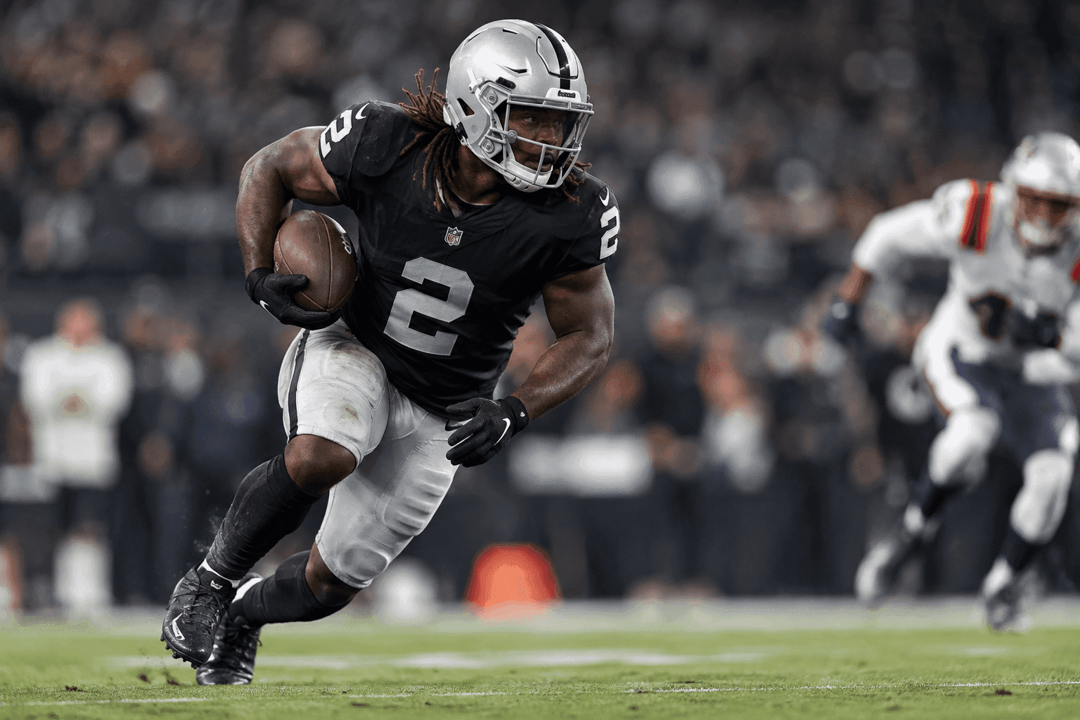 Editorial sports image for Raiders RB Ashton Jeanty a Game-Time Decision With Brutal Foot Injury Combo