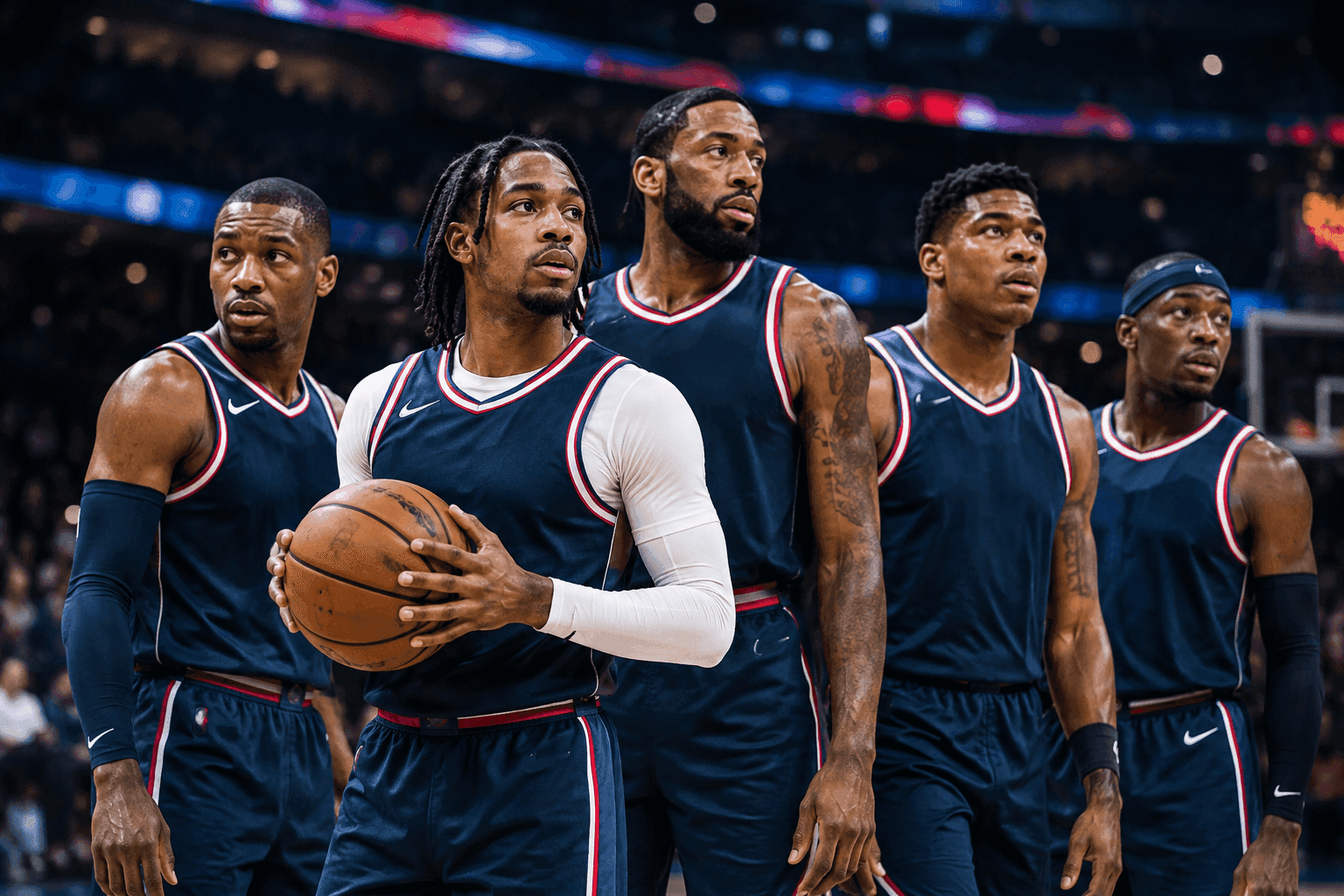 Editorial sports image for Clippers Roll Out Chaotic Three-Guard Lineup for Sunday