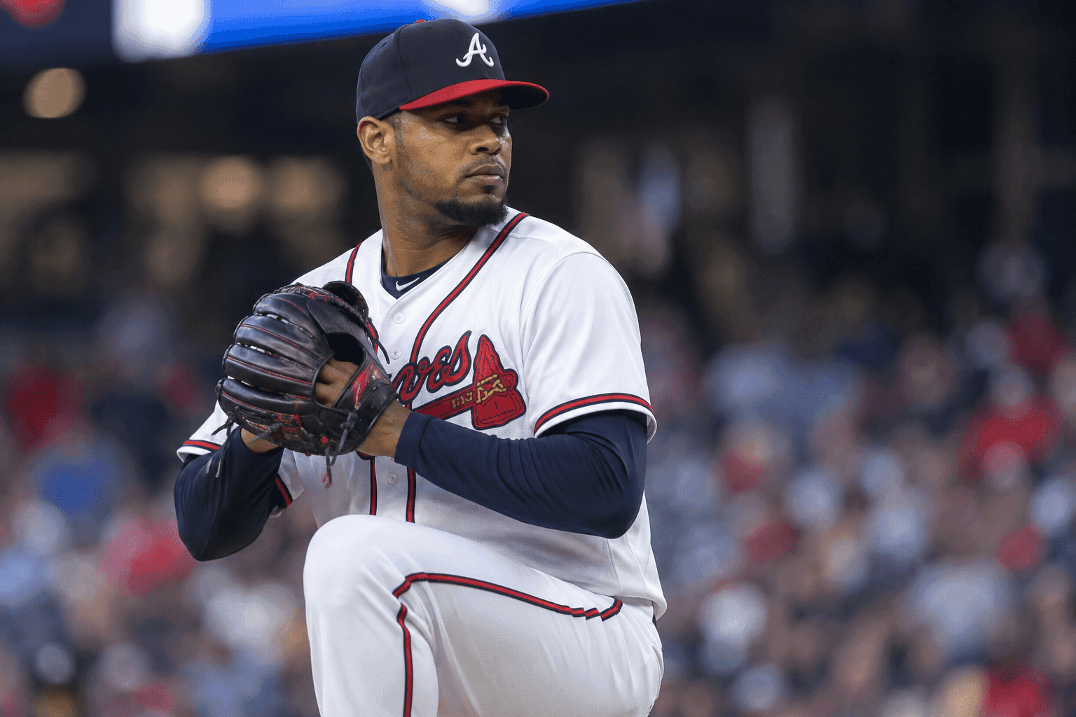Editorial sports image for Braves Rotation Takes a Hit: Reynaldo López Likely Heading to the IL