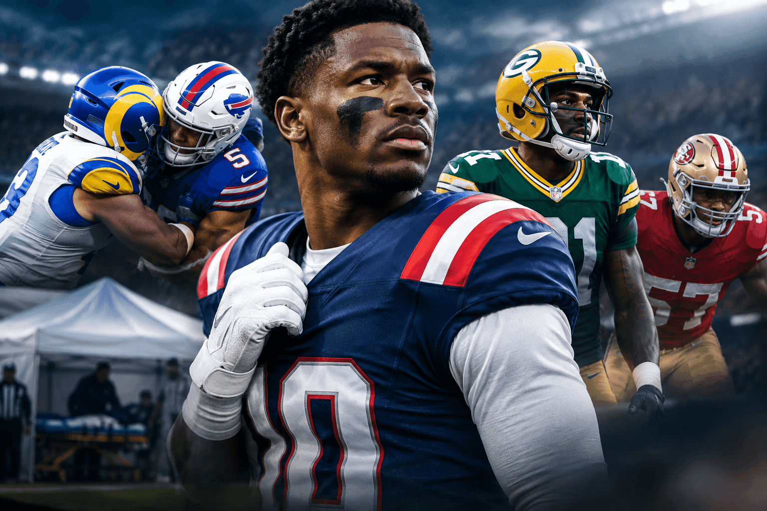 Editorial sports image for NFL Injury and Discipline Roundup: A.J. Brown Nears Return While Micah Parsons Sits