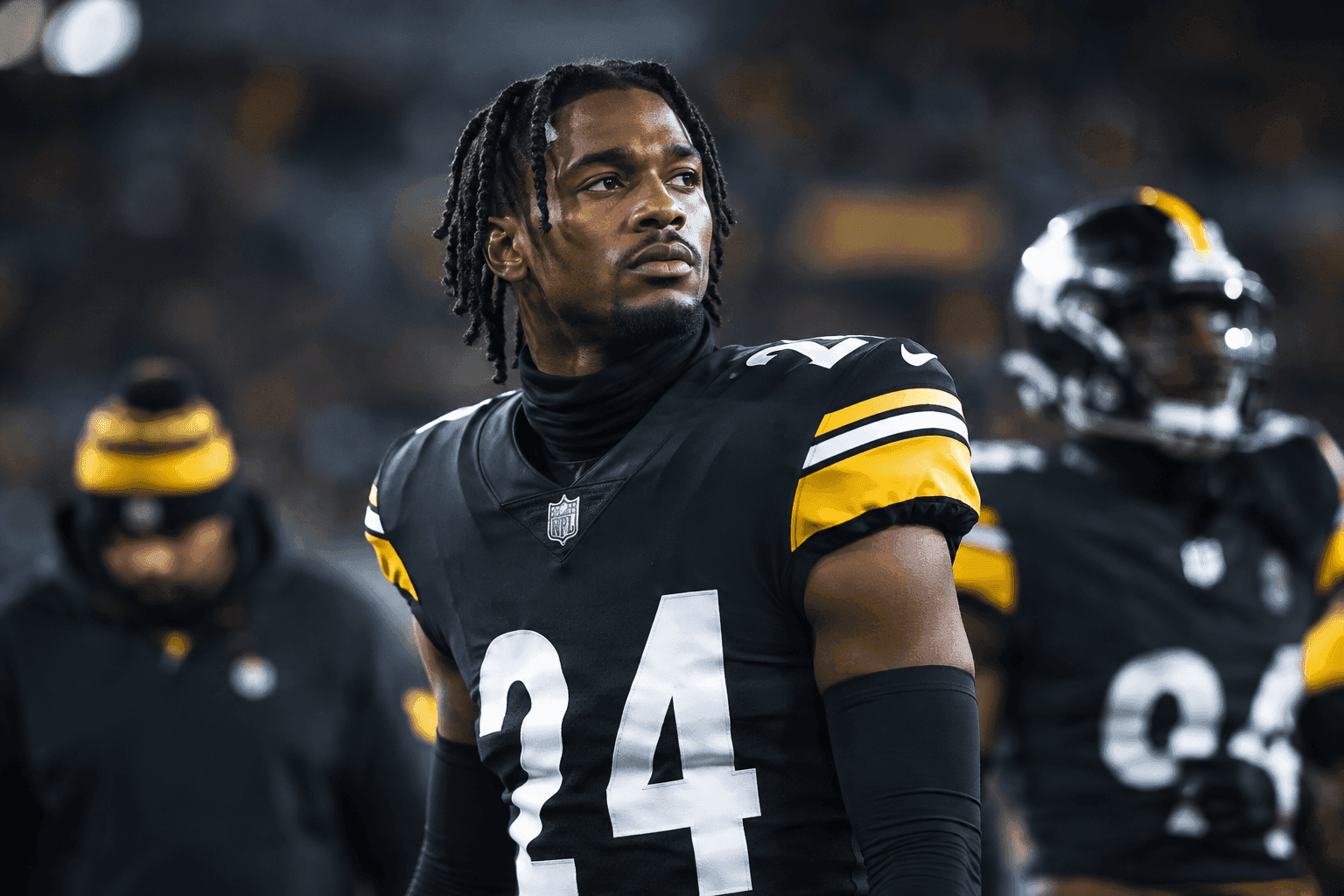 Editorial sports image for Steelers Secondary Running on Fumes Ahead of Thursday Night Clash in Cleveland