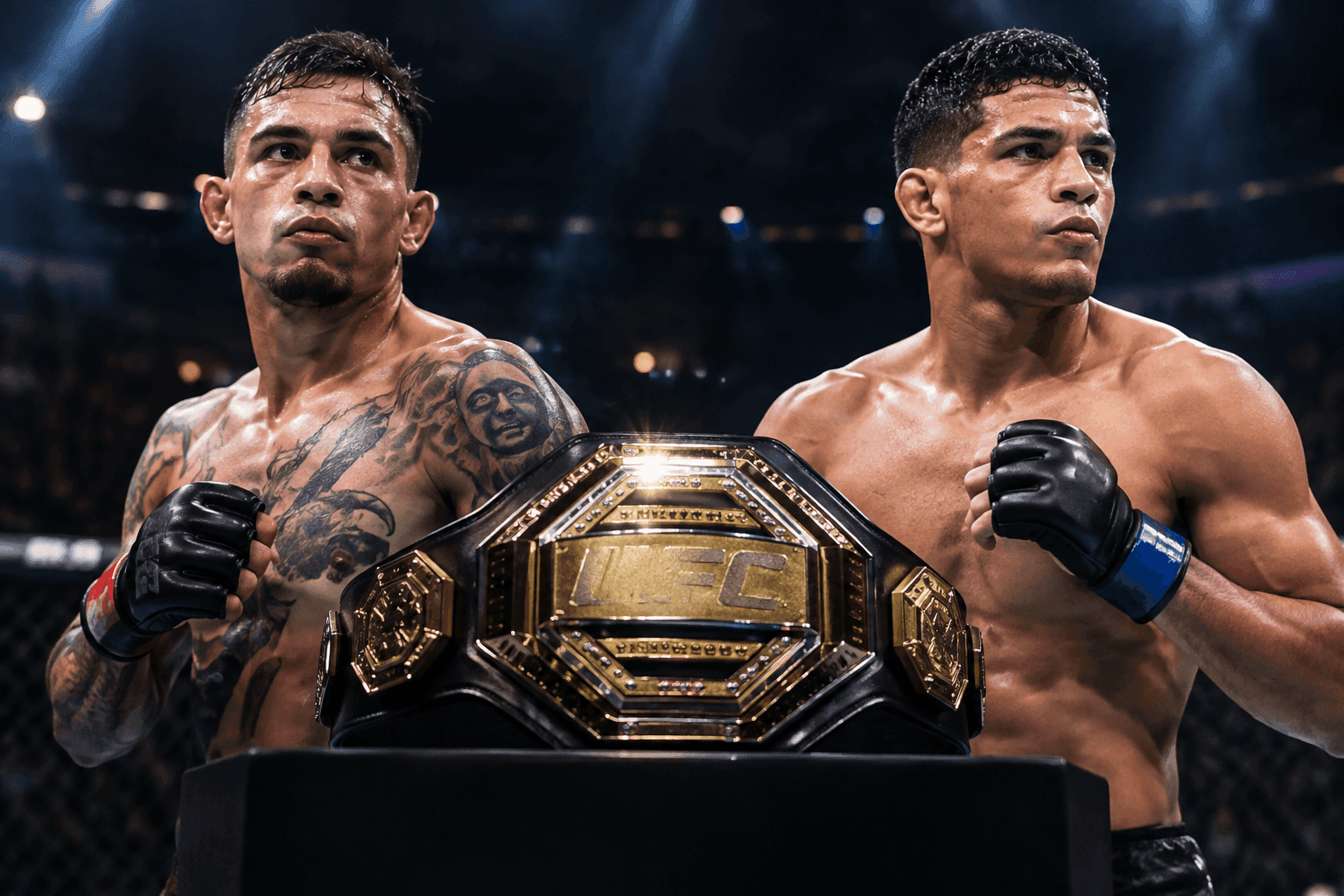Editorial sports image for UFC 336 Gets An Interim Belt Because Islam Makhachev Needs A Summer Vacation