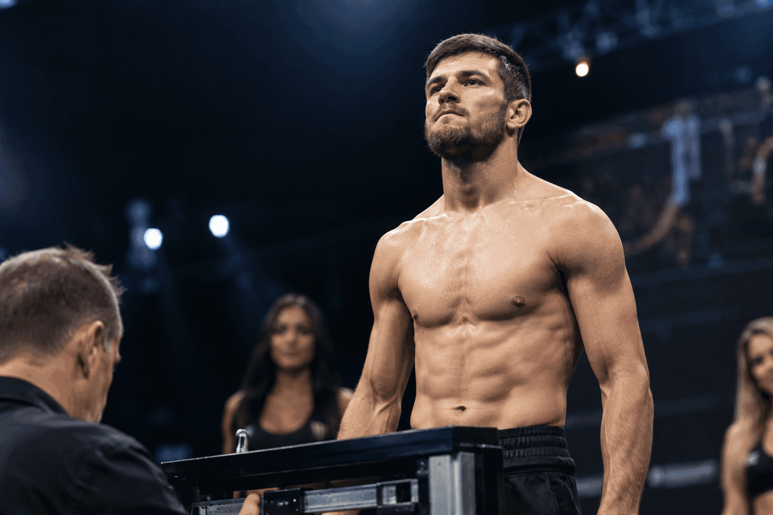 Editorial sports image for UFC 332 Weigh-In Results Drop: The Scale Never Lies