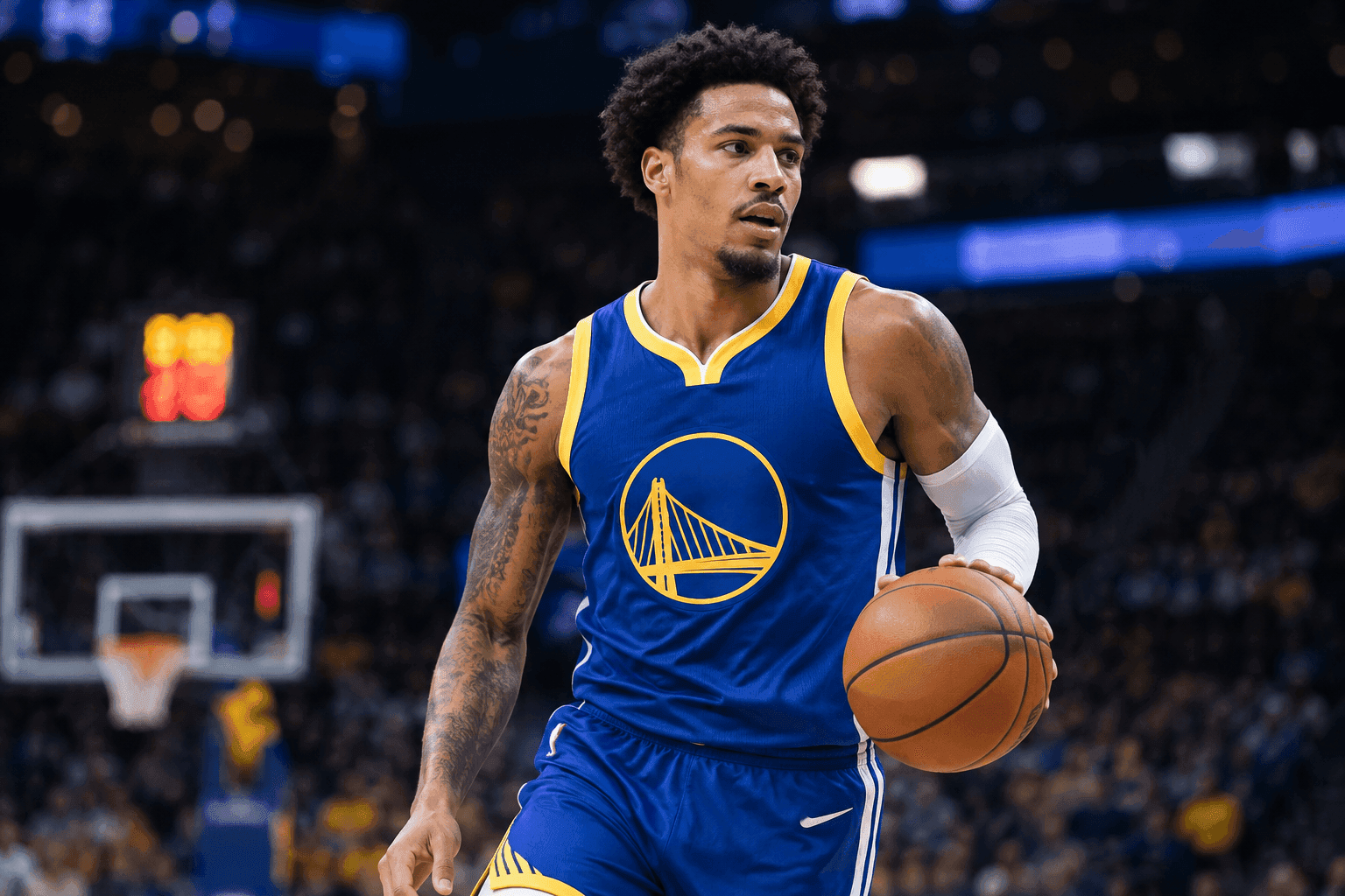 Editorial sports image for Yaxel Lendeborg Trending Toward Wednesday Return for Warriors