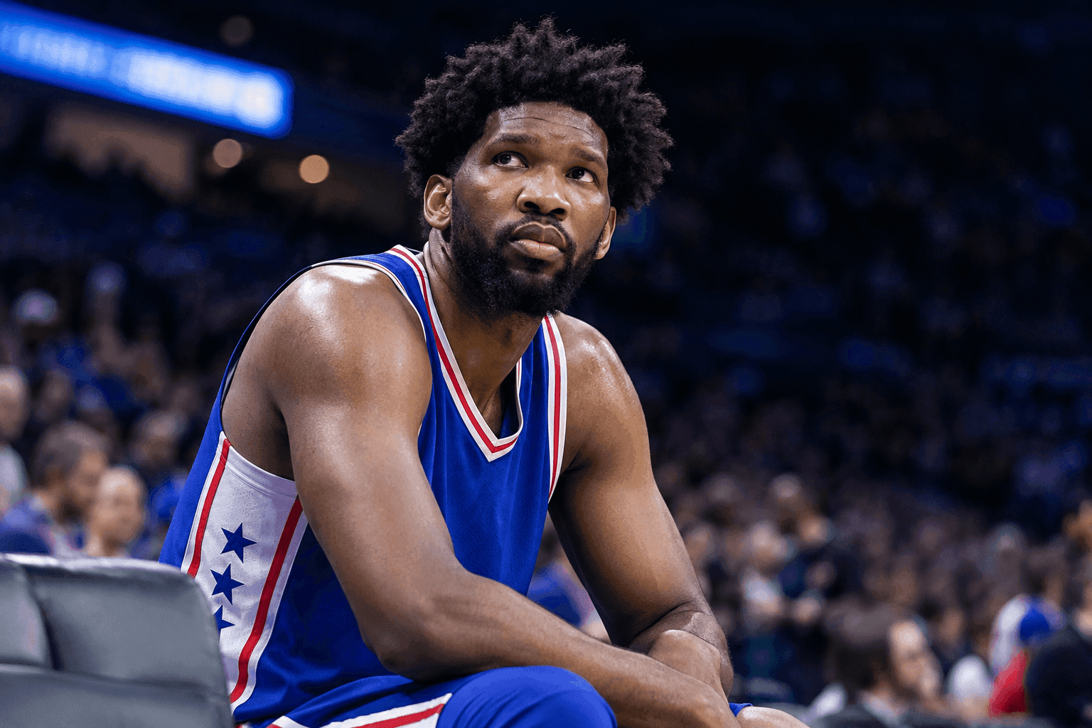 Editorial sports image for Joel Embiid Ruled Out Sunday for 'Injury Management' Because Of Course He Is