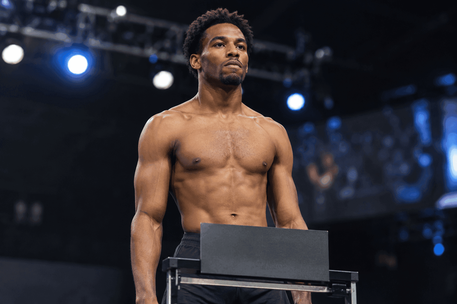 Editorial sports image for Jacobe Smith Hits the Scale at 171 Pounds for UFC 332
