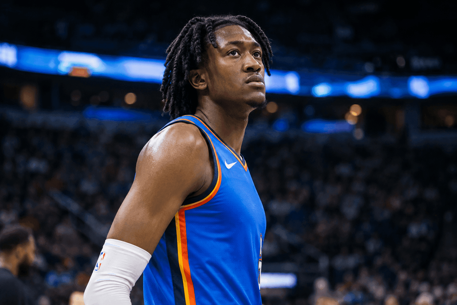 Editorial sports image for Jalen Williams Heads to the Locker Room Again as Thunder Fans Hold Their Breath
