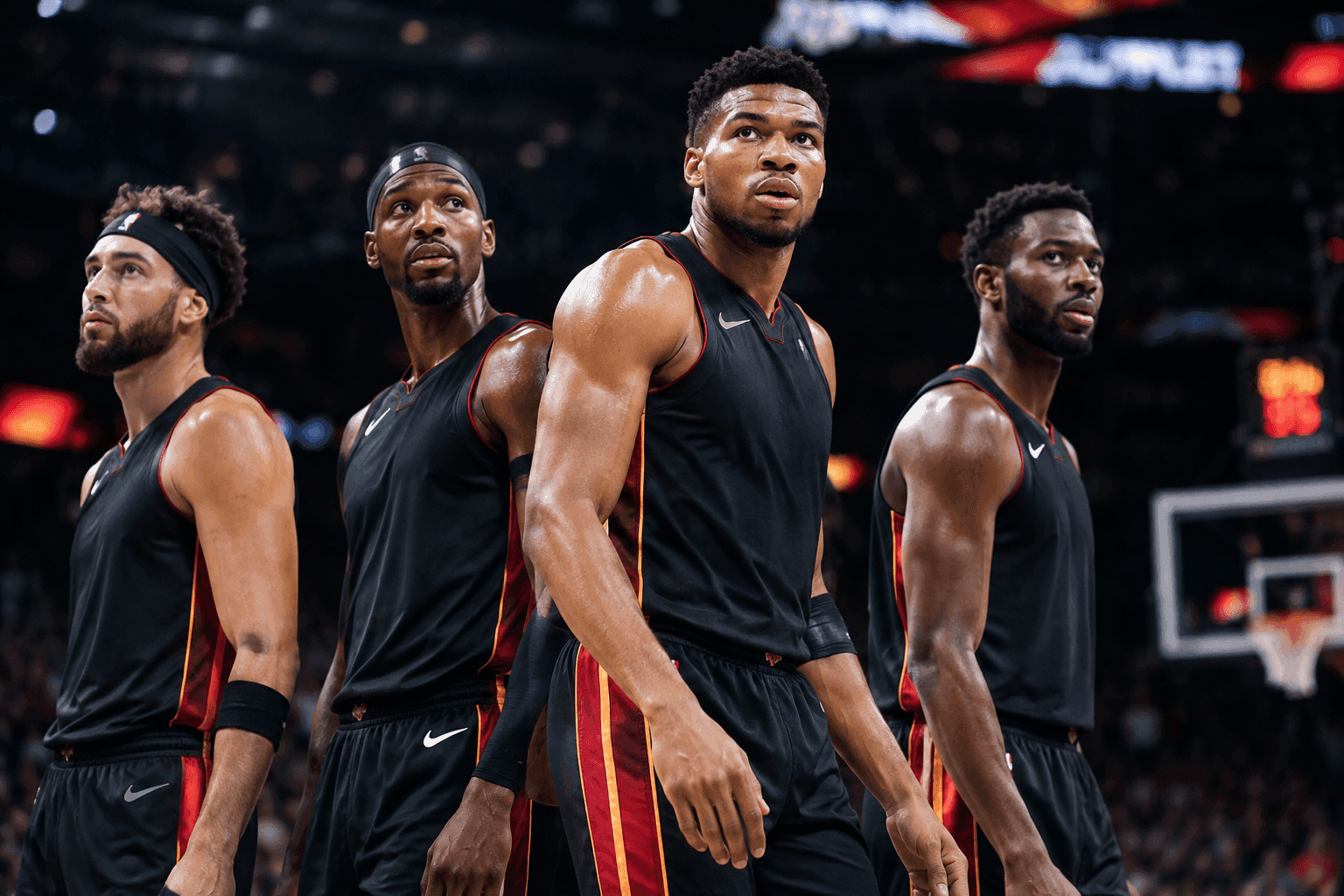 Editorial sports image for The Miami Heat's New Starting Lineup Looks Like a 2026 Fever Dream