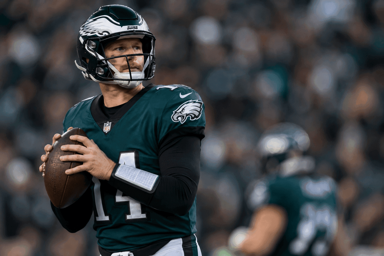 Editorial sports image for Eagles Release Andy Dalton, Hand Backup Keys to Tanner McKee and Cole Payton