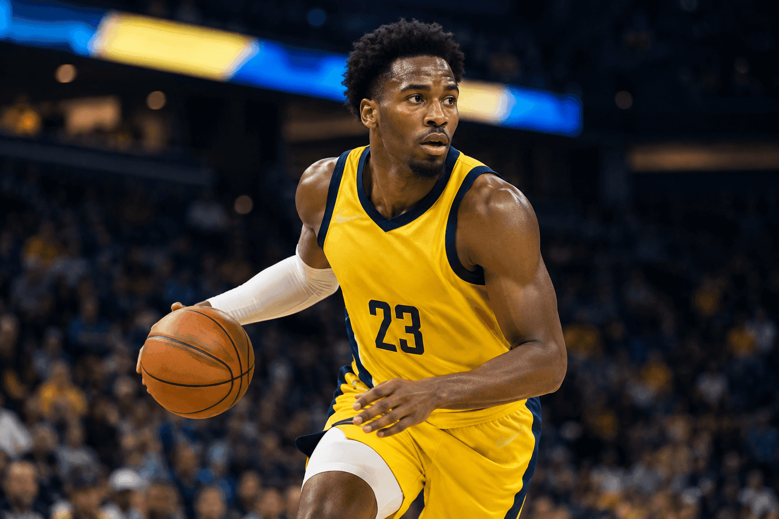 Editorial sports image for Aaron Nesmith Cleared to Play Sunday After Hamstring Scare