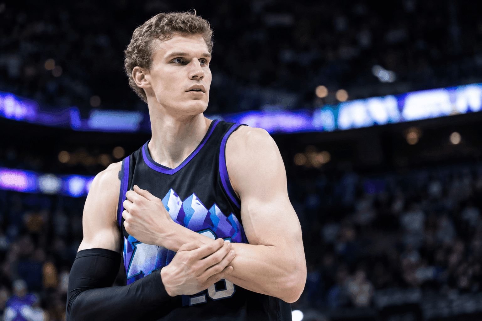 Editorial sports image for Lauri Markkanen's Wrist Injury Leaves Jazz Sweating Wednesday's Slate