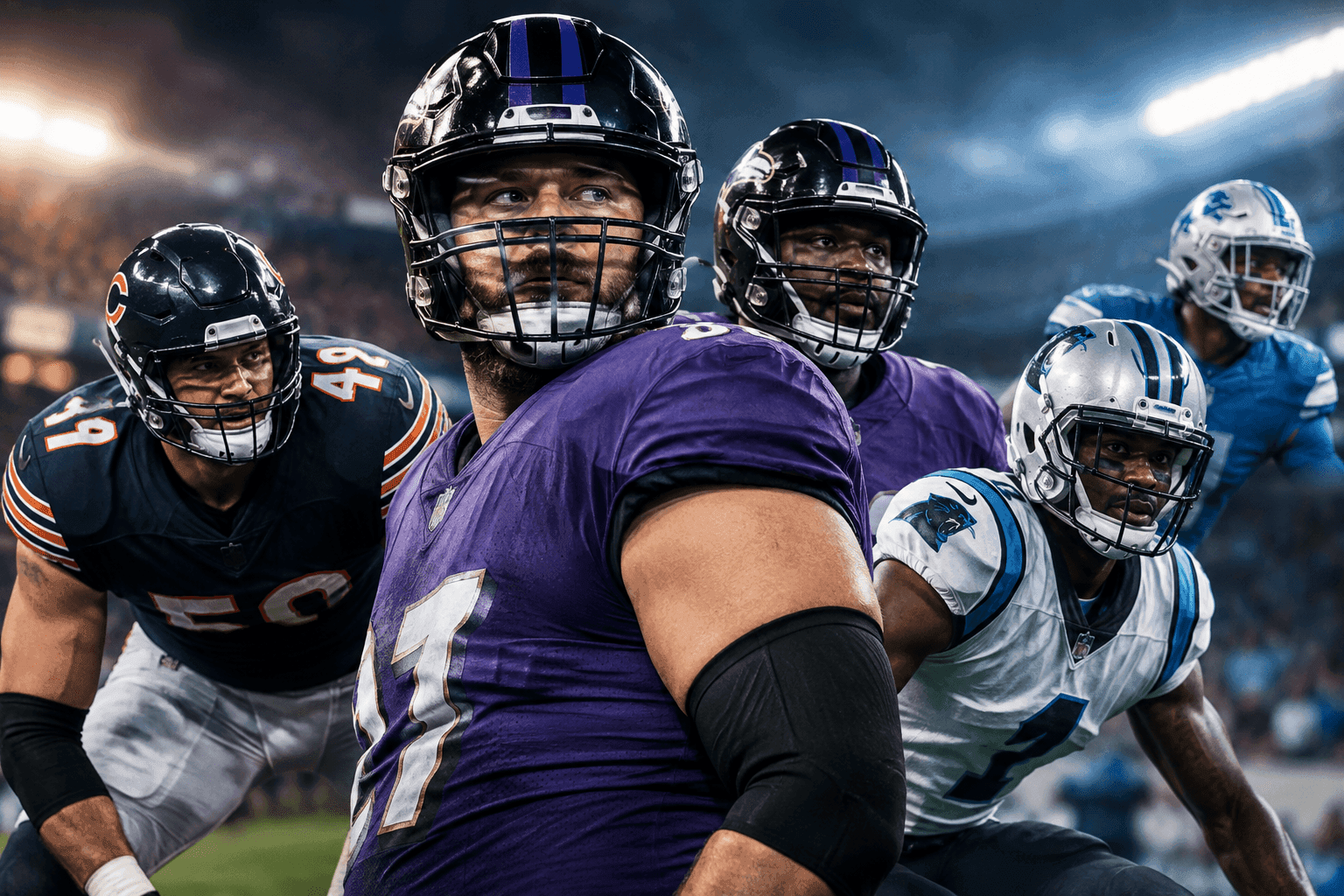 Editorial sports image for Ravens Lose Two Centers to IR as NFL Transaction Wire Punishes the Trenches