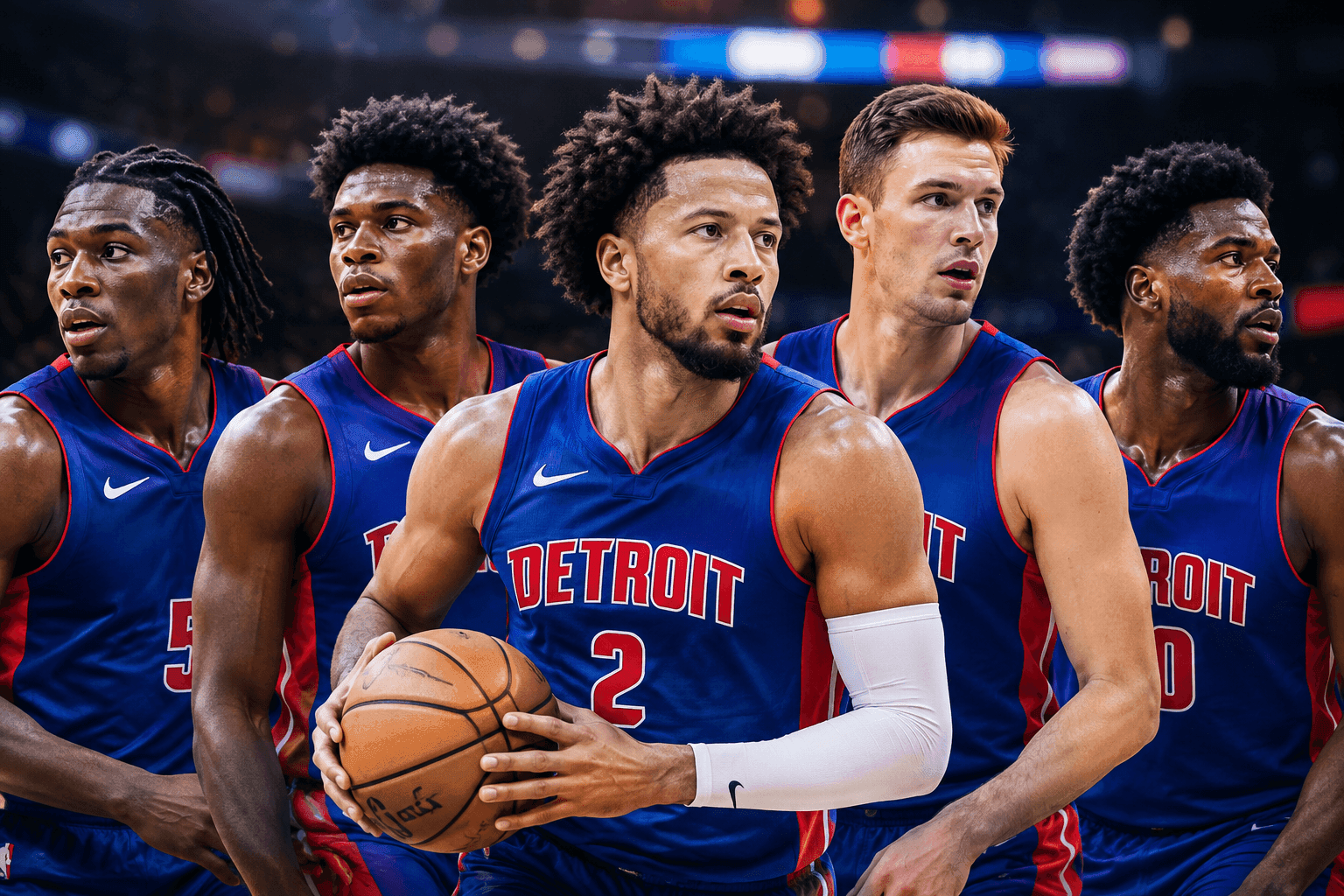 Editorial sports image for Pistons Roll Out Wild New Starting Five Ahead of Knicks Matchup