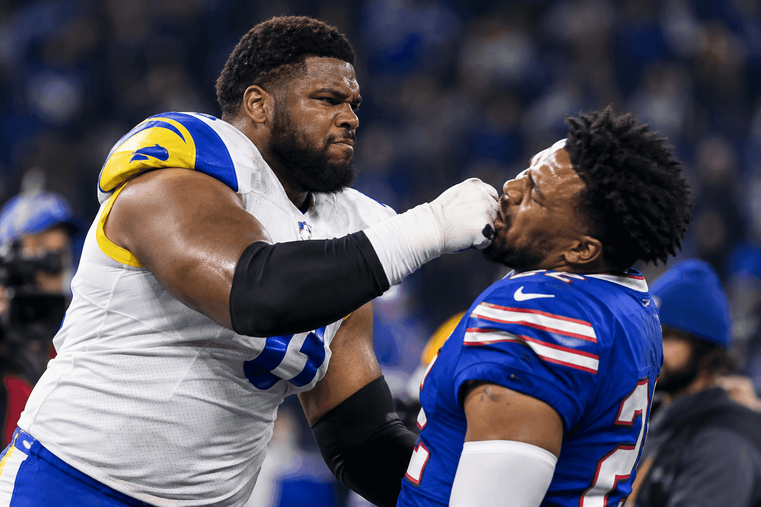 Editorial sports image for Alaric Jackson Suspended Two Games for Post-Game Handshake Punch