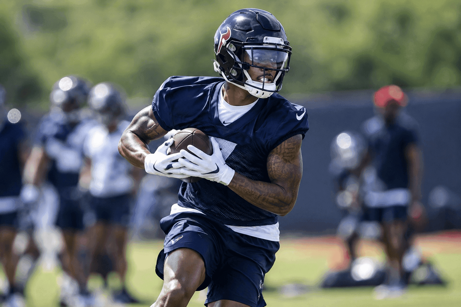 Editorial sports image for Tank Dell Returns to Practice: Texans Offense Gets Its Spark Plug Back