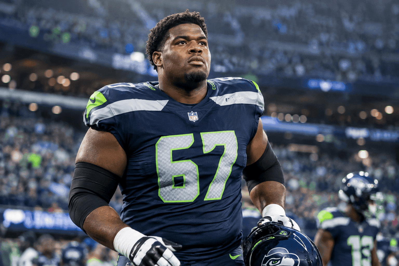 Editorial sports image for Seahawks Lose $104 Million Anchor Charles Cross to the NFL's Most Dreaded Sprain