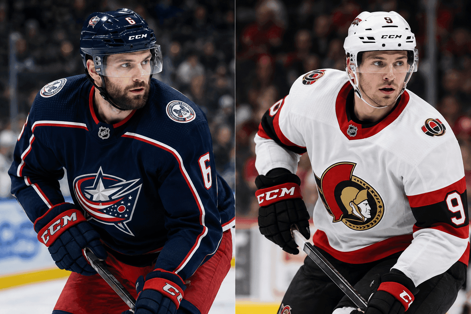 Editorial sports image for Blue Jackets and Senators Toss Carson Soucy and Josh Crotty on the Waiver Wire