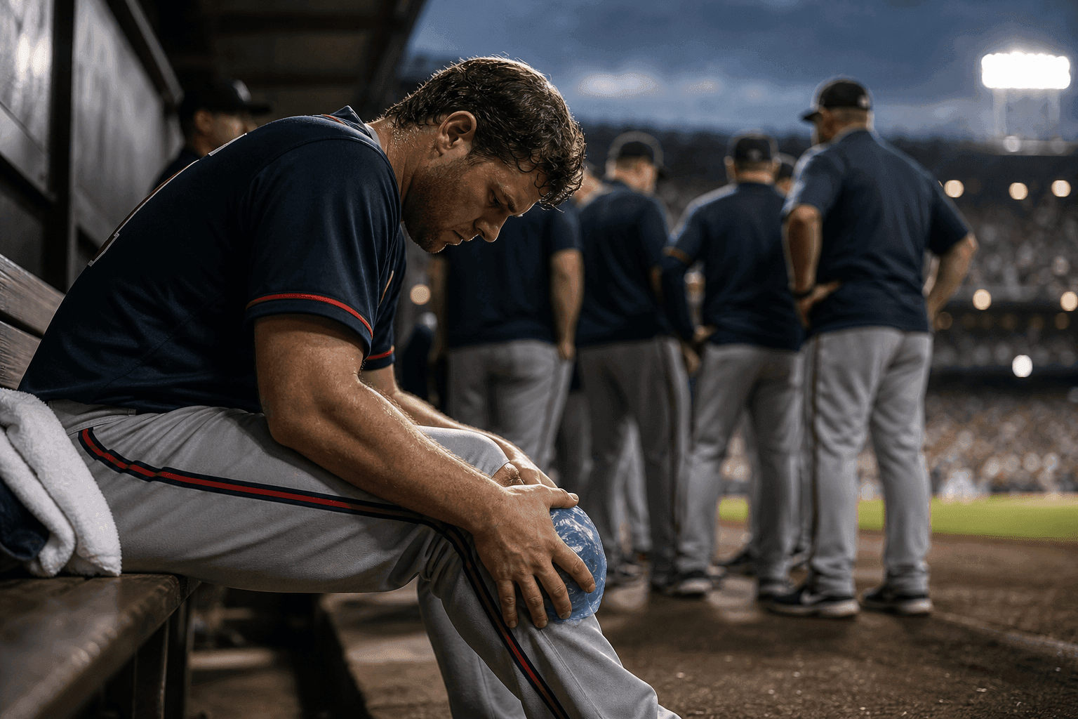 Editorial sports image for Bryce Elder Out 3-4 Weeks With Knee Surgery Just in Time for the Stretch Run