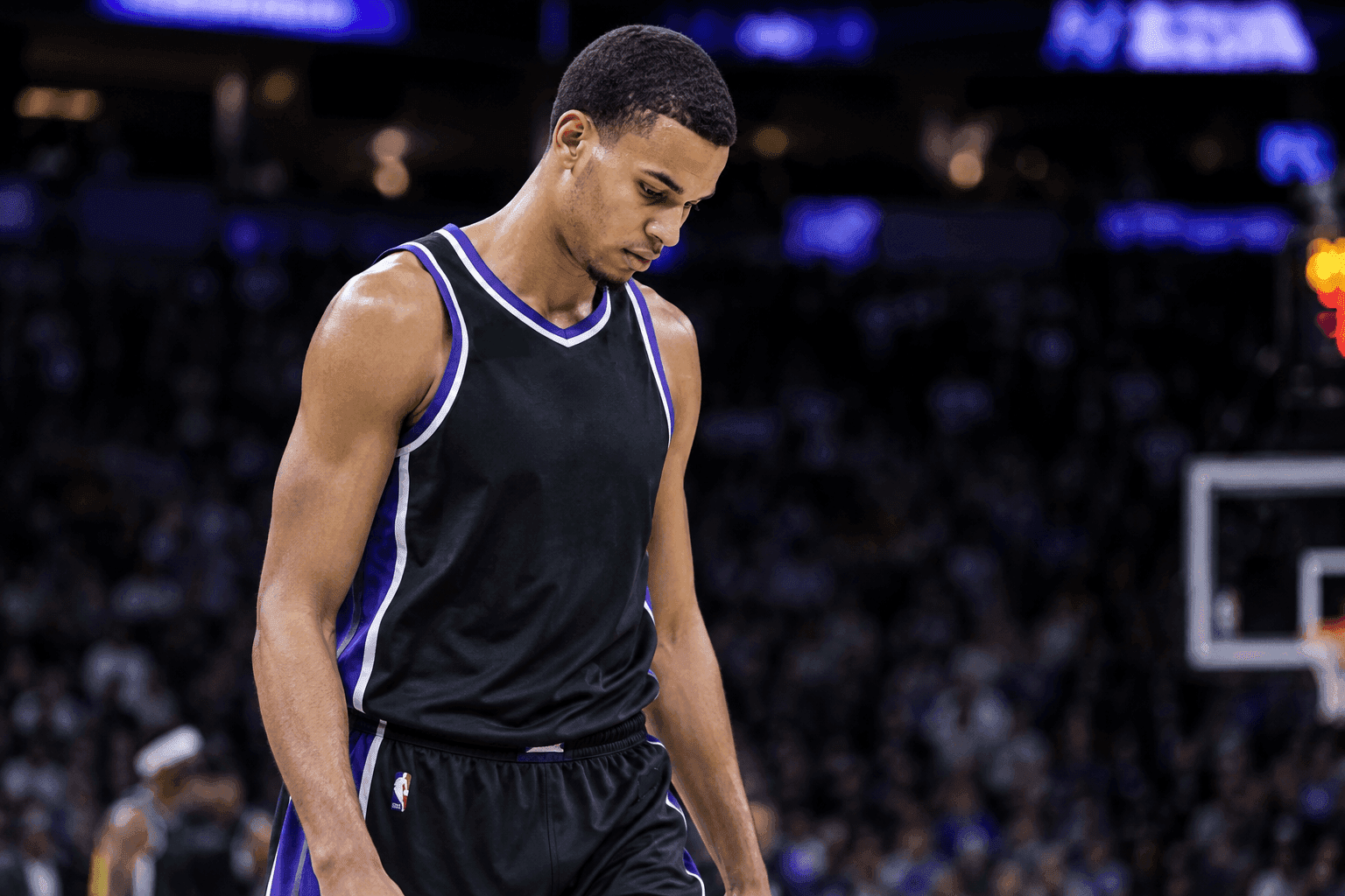Editorial sports image for Keegan Murray's Ankle Injury Adds to the Kings' Miserable 0-3 Start
