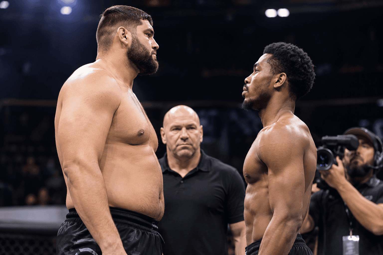 Editorial sports image for Luis Hernandez Weighs 7 Pounds Heavier Than Sedriques Dumas for Short-Notice UFC Debut