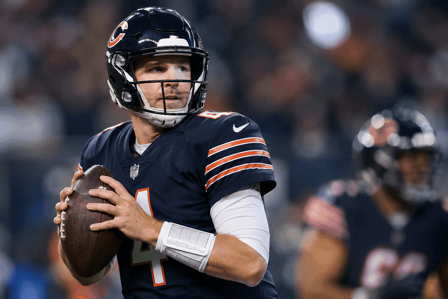 Editorial sports image for Case Keenum is Starting for the Bears Because Time is a Flat Circle