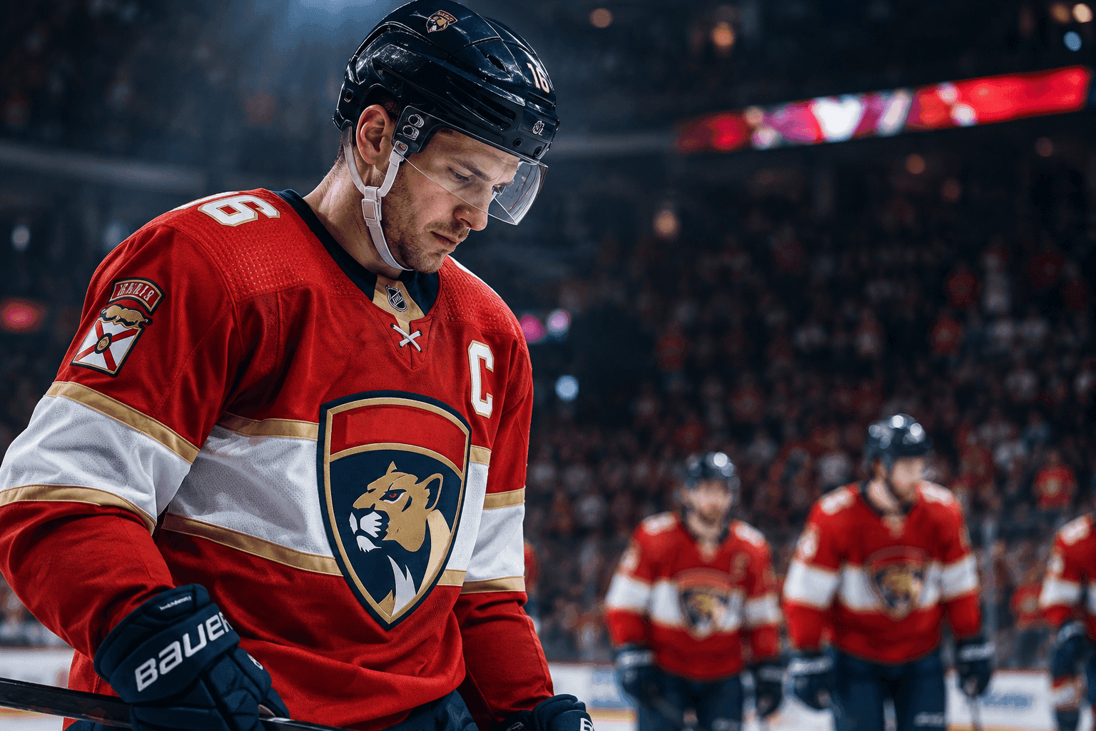 Editorial sports image for Panthers Park Aleksander Barkov on LTIR in Massive Early-Season Blow