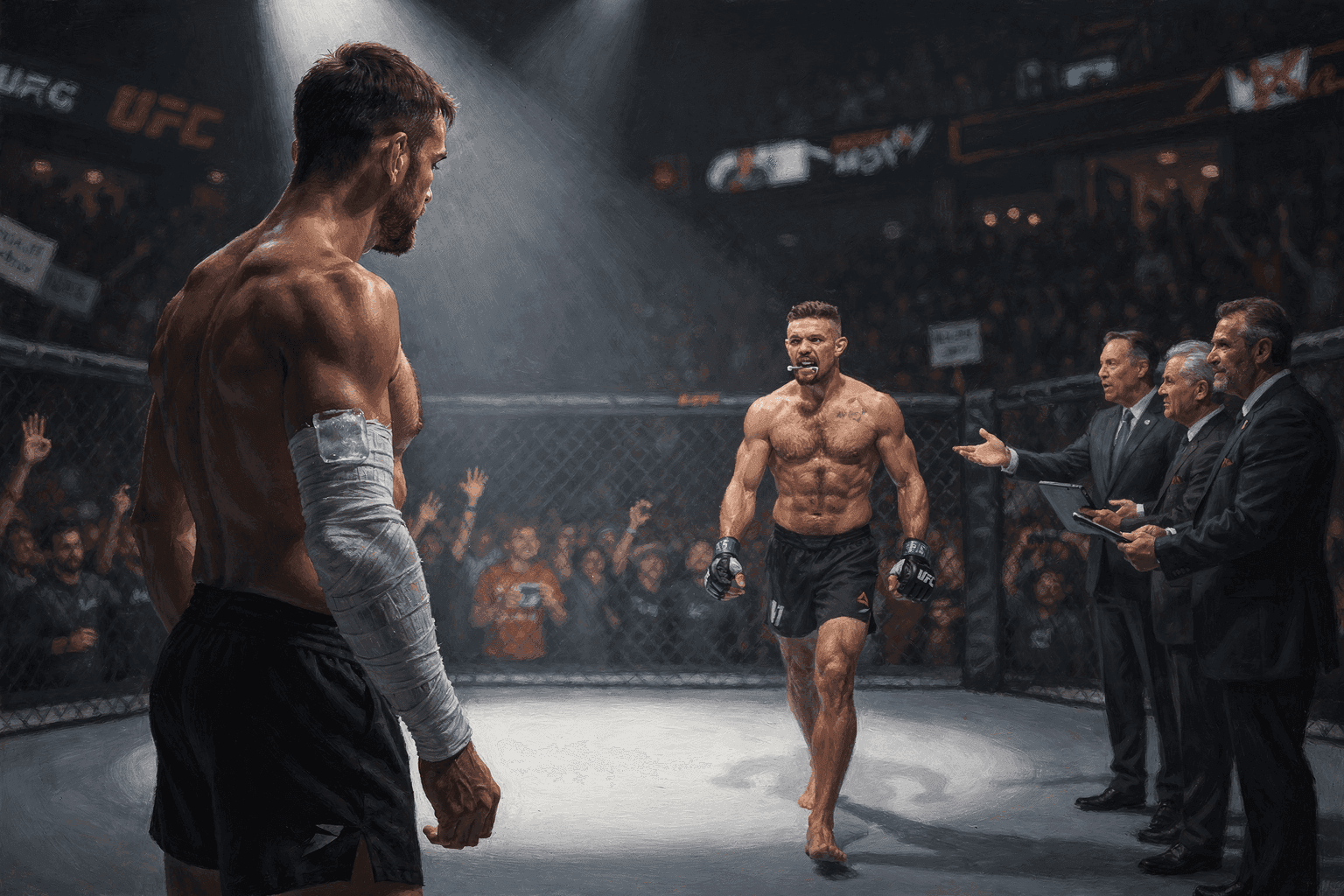 Editorial sports image for Dillon Danis Pulls Out of Mike Perry Fight With 'Grizzly' Arm Injury